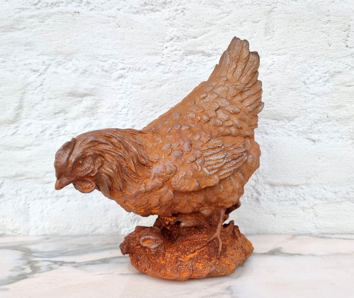 Statuette - Chicken - Jern