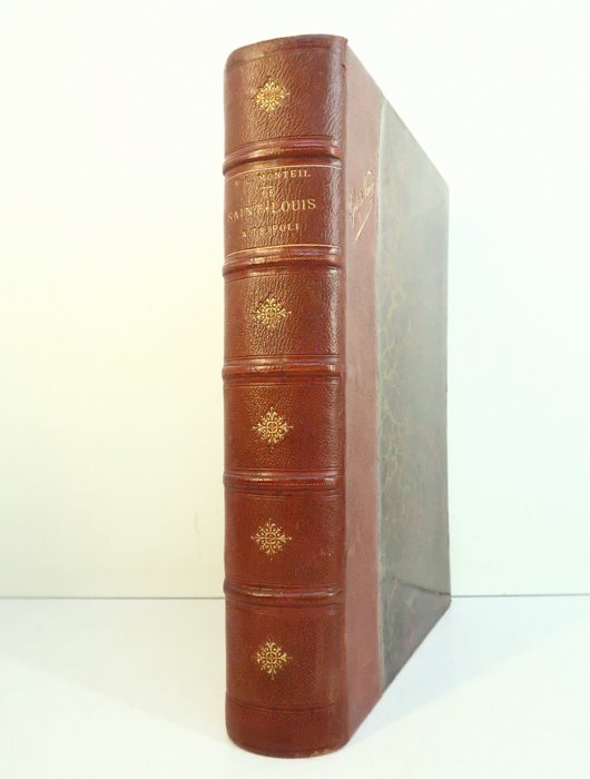 Parfait-Louis Monteil / Marquis De Vogue / Riou - De Saint-Louis a Tripoli Par le Lac Tchad ‎Voyage à travers le Soudan et du Sahara - 1895