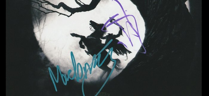 Sleepy Hollow - Signed by Johnny Depp (Ichabod Crane) and Marc Pickering (Masbath)