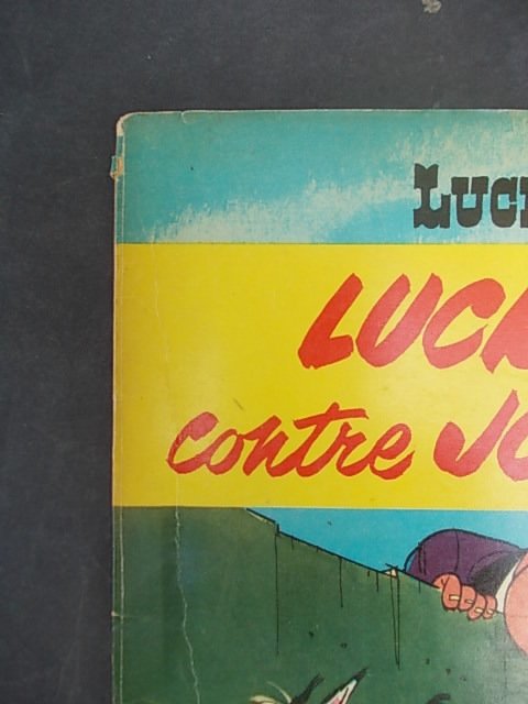 Lucky Luke T11 - Lucky Luke contre Joss Jamon - B - 1 Album - Første belgiske udgave - 1958