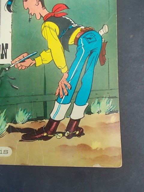 Lucky Luke T11 - Lucky Luke contre Joss Jamon - B - 1 Album - Første belgiske udgave - 1958