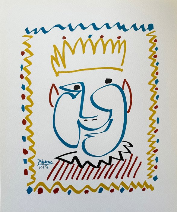 Pablo Picasso (1881-1973) - Le roi heureux