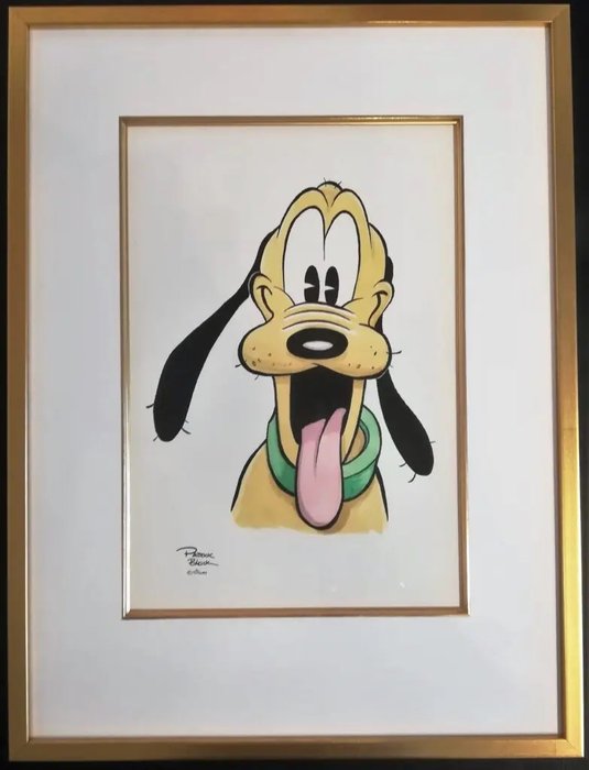 Patrick Block - 1 Watercolour - Pluto - Pluto Portrait