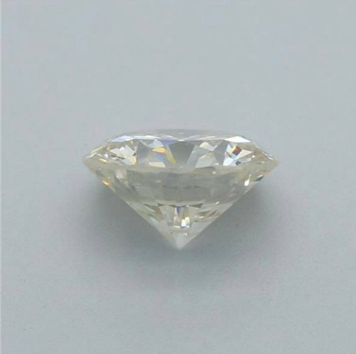 1 pcs Diamant  (Natur)  - 1.02 ct - Rund - K - VS2 - HRD Antwerpen