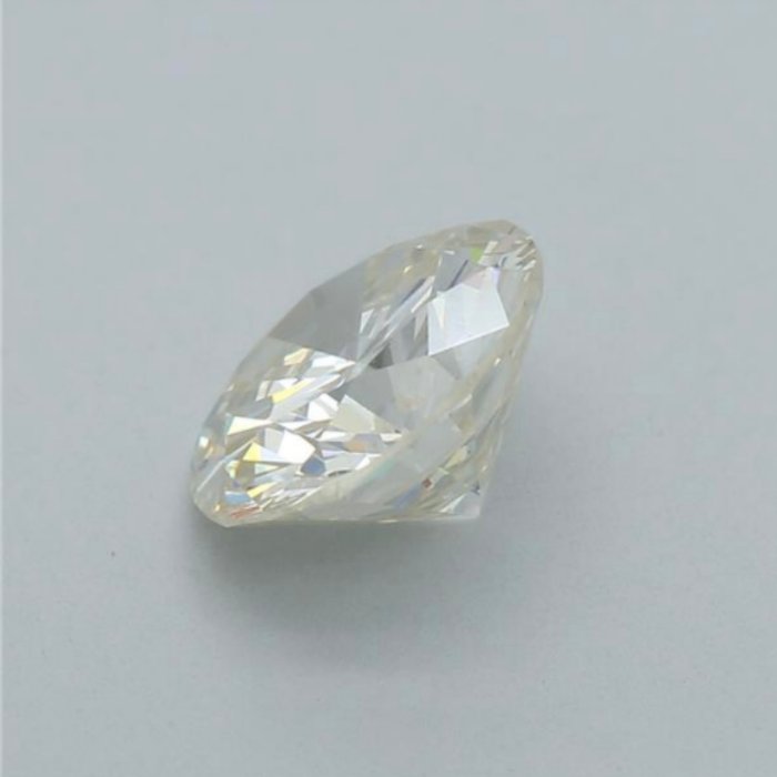 1 pcs Diamant  (Natur)  - 1.02 ct - Rund - K - VS2 - HRD Antwerpen