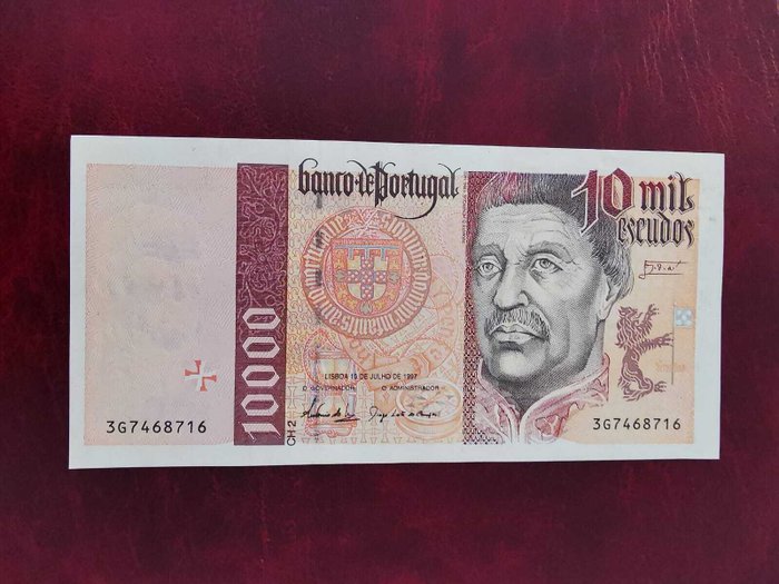 Portugal. - 3 x 10000 Escudos 1997 - Pick 191b - consecutive  (Ingen mindstepris)