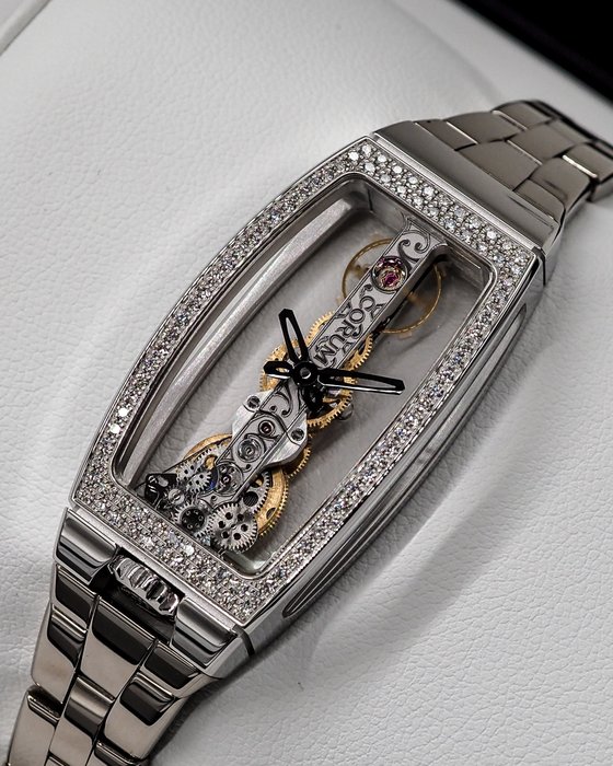 Corum - Golden Bridge Miss - Ingen mindstepris - BRAND NEW * 18K White Gold  Diamonds * - Kvinder - 2020+