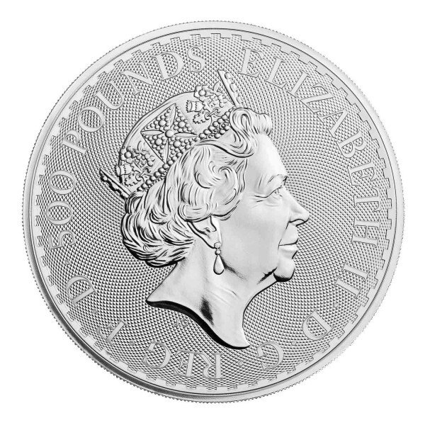 Storbritannien. 2023 1 Kilo £500 GBP Silver Britannia Coin BU (Queen)