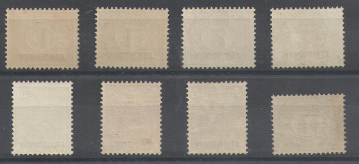 Holland 1913 - Aftryk 'Dårlig lov' - NVPH D1/D8