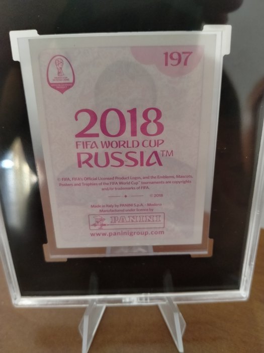 2018 - Panini - World Cup Stickers - Kylian Mbappé - #197 Pink Back - 1 Graded sticker - SGC 7