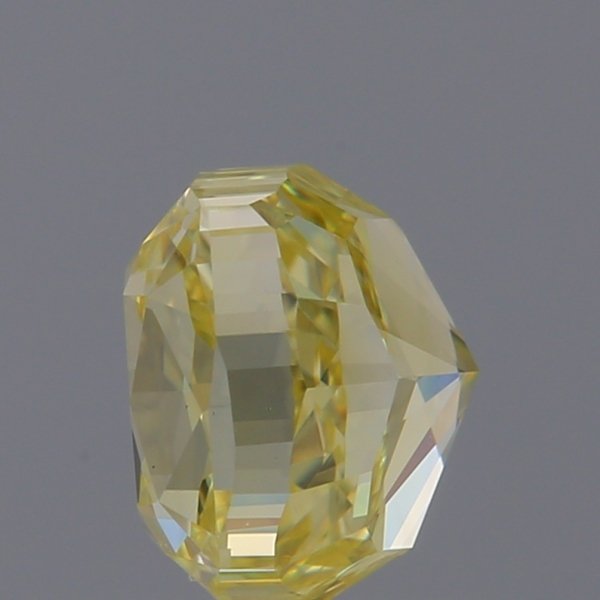 1 pcs Diamant  (Naturfarvet)  - 1.00 ct - Pude - Fancy light Gul - VS1 - Gemological Institute of America (GIA)