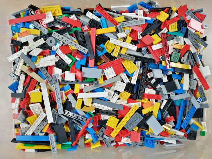 Lego - geen serie - van 1000 platte plaatjes - 1990-2000