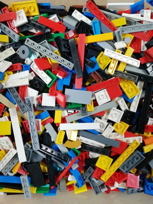 Lego - geen serie - van 1000 platte plaatjes - 1990-2000