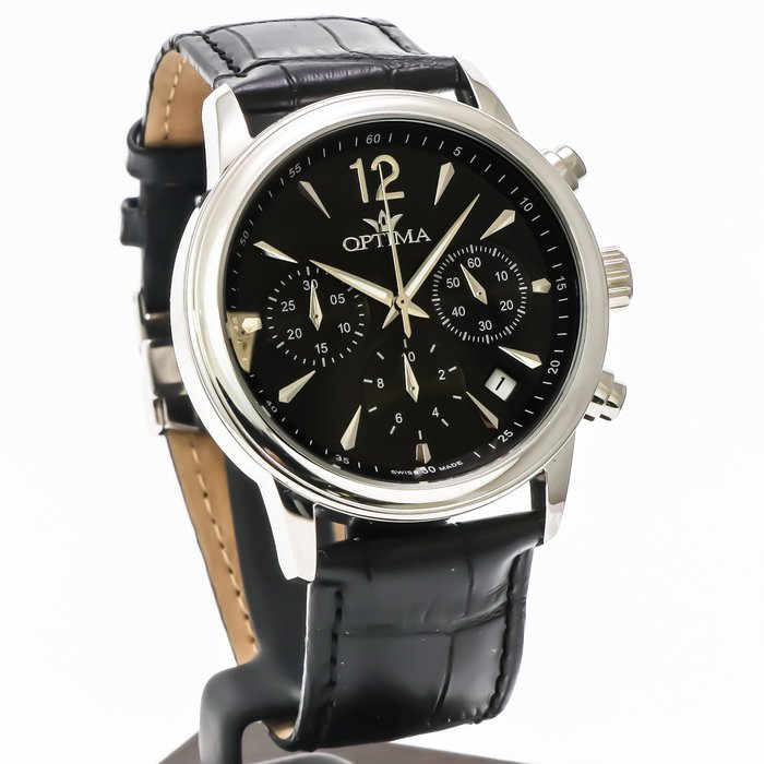 Optima - Swiss Chronograph - OSC423-SL-3 - Ingen mindstepris - Mænd - 2011-nu