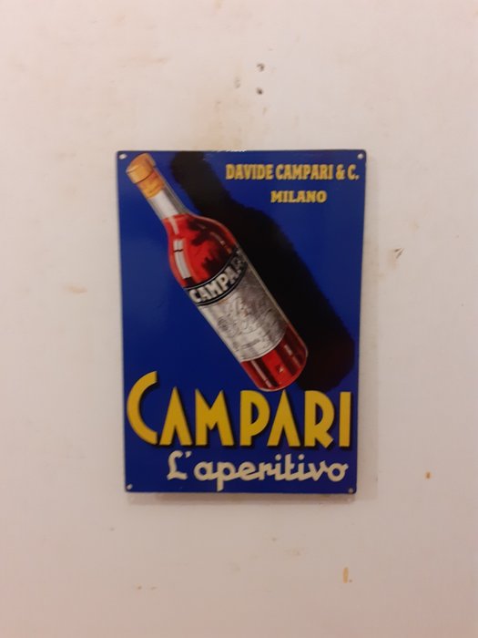 Davide campari s.p.a Milano - Davide Campari S.p.a Milano - Reklameplakat - Jern