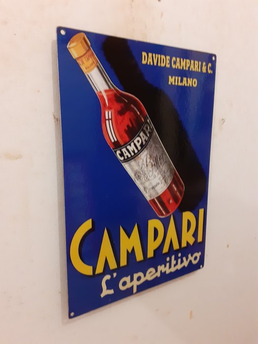 Davide campari s.p.a Milano - Davide Campari S.p.a Milano - Reklameplakat - Jern