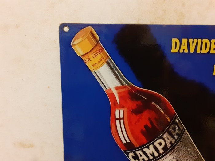 Davide campari s.p.a Milano - Davide Campari S.p.a Milano - Reklameplakat - Jern