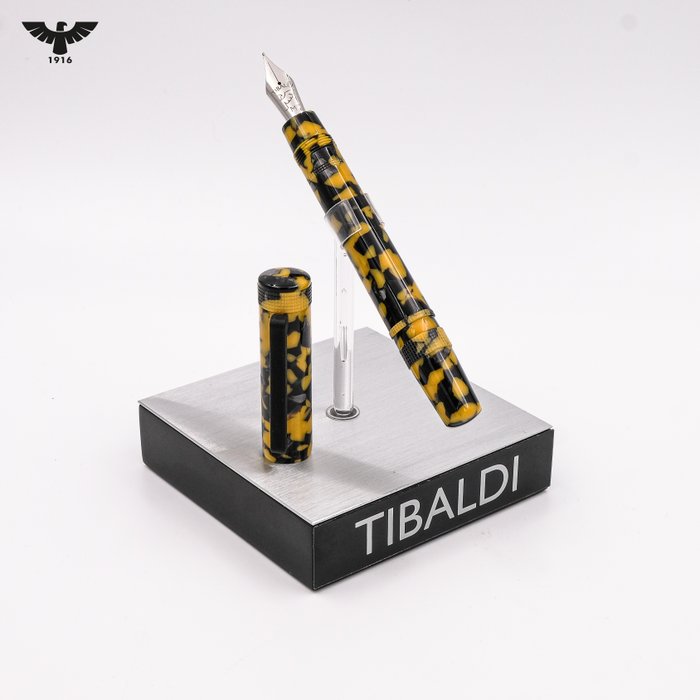 Tibaldi - Perfecta - Vinyl Black  Yellow - Fyldepen