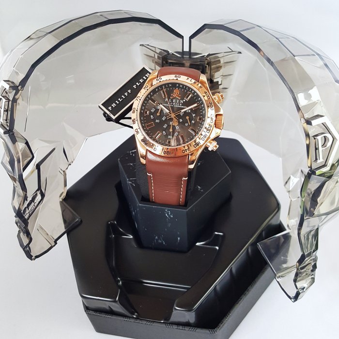 Philipp Plein - Superlative - Chronograph - Gold - $kull - Ingen mindstepris - Mænd - Ny