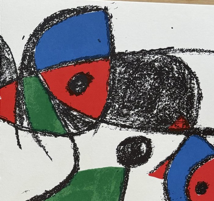 Joan Miro (1893-1983) - Lithograph IX (1975)