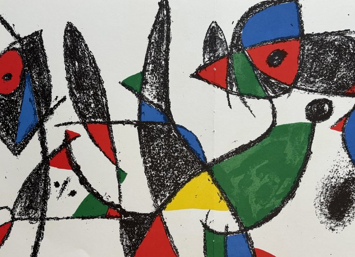 Joan Miro (1893-1983) - Lithograph IX (1975)