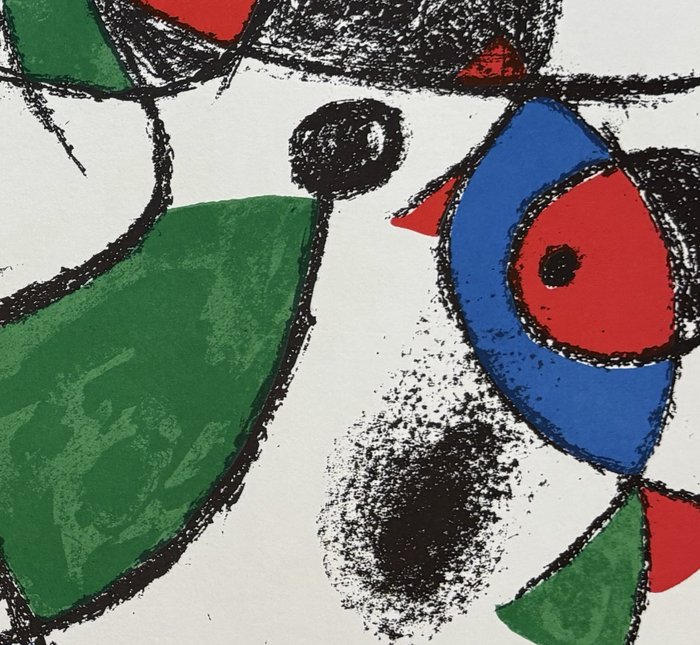 Joan Miro (1893-1983) - Lithograph IX (1975)