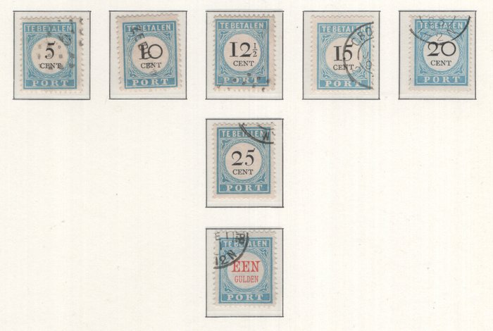 Holland 1881/1949 - Komplet samling af frimærker - NVPH P1/P106