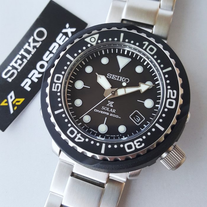 Seiko - Prospex - Solar - Tuna - Mænd - Ny