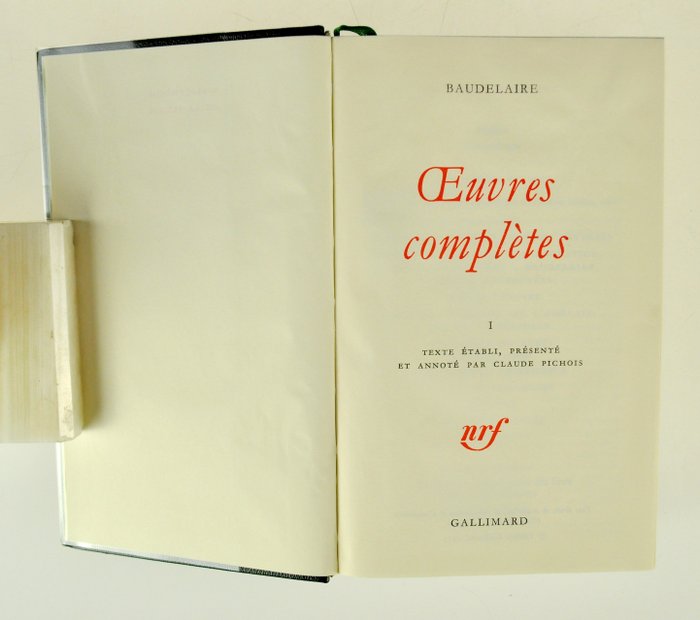 Charles Baudelaire - Œuvres Complètes - 1985-1987