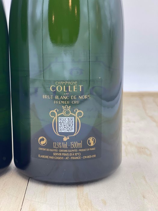 Collet, Brut - Champagne Blanc de Noirs, Premier Cru - 2 Magnummer (1,5 L)