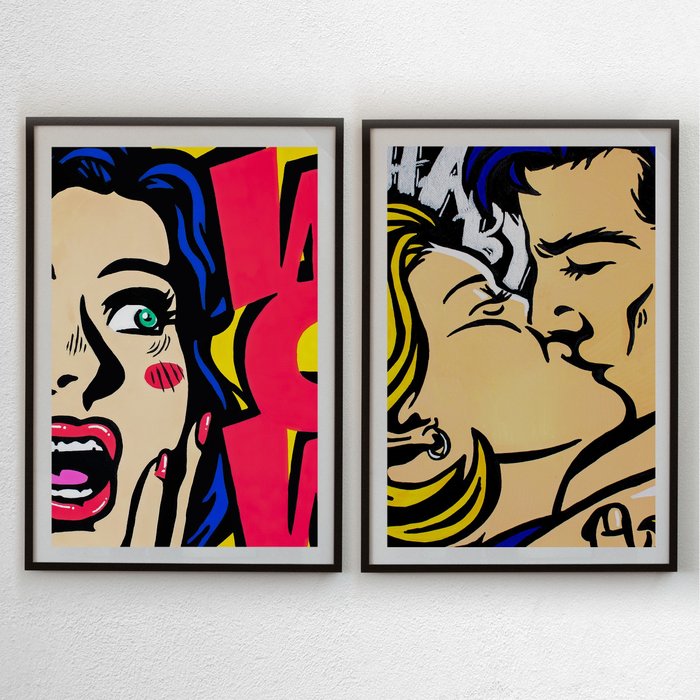 Josh Mahaby (1982) - WOW! It's a Mahaby + Kiss me Josh (LOT 2 PRINTS)