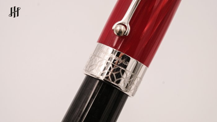 Montegrappa - Miya - Carbon Fiber - Red (ISMYTBFR) - Kuglepen