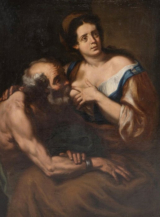 Italian school (XVII), After Carlo Francesco Nuvolone - Roman Charity