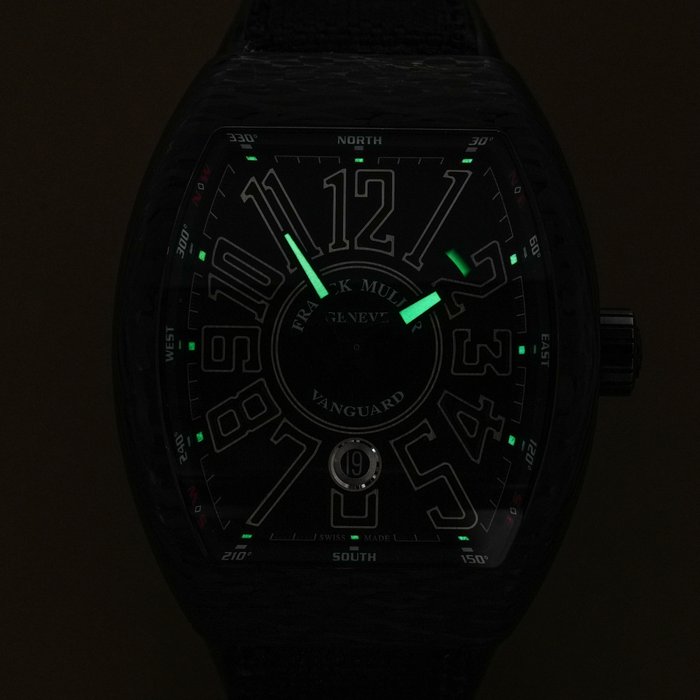 Franck Muller - Vanguard - V 45 SC DT Carbon NR - Mænd - 2011-nu