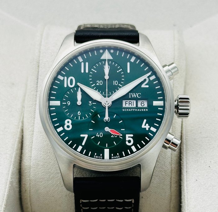 IWC - Pilot Chronograph “Green Dial” - IW388103 - Mænd - 2020+