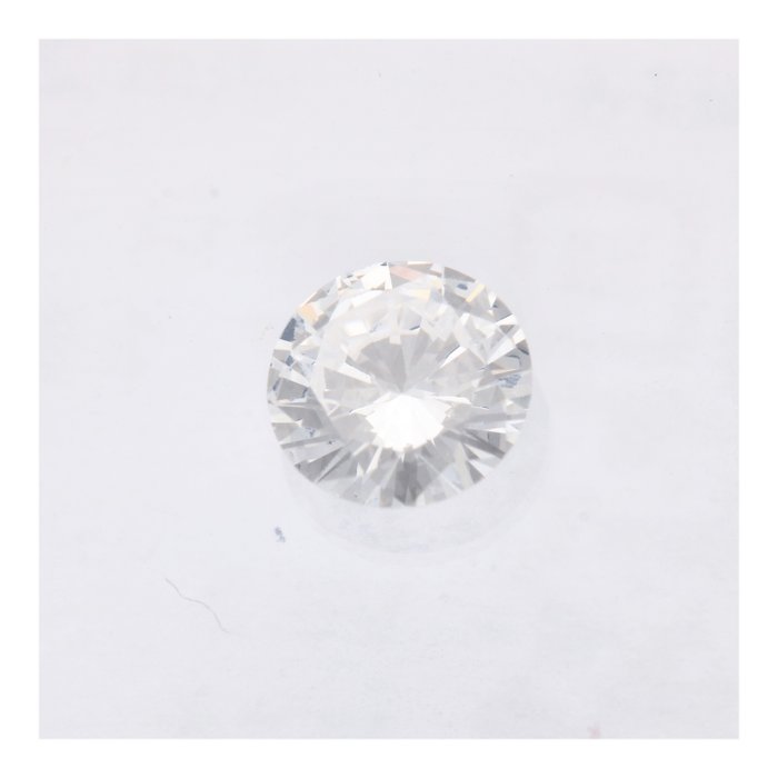 Ingen mindstepris - 1 pcs Diamant  (Natur)  - 0.19 ct - Rund - D (farveløs) - VS2 - International Gemological Institute (IGI)