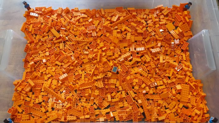 Lego - Assorti - Legostenen Oranje - 2000 gram