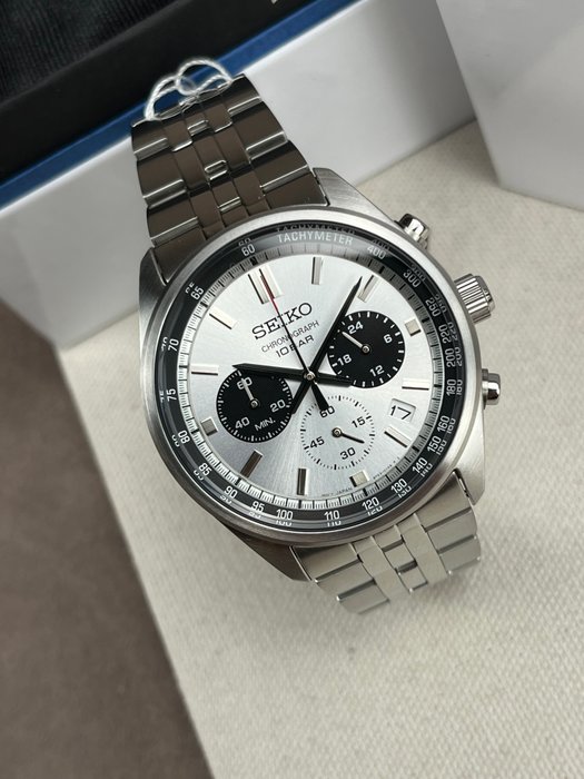 Seiko - Chronograph Date - Ingen mindstepris - SSB425P1 - Mænd - 2011-nu