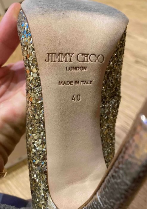 Jimmy Choo - Sko med høje hæle - Størelse: 40 (EU/IT) / 7 (UK) / 10 (US)