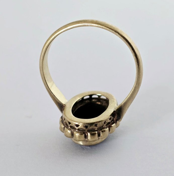 Ingen mindstepris - Ring - 8 karat Gulguld -  8.00ct. tw. Granat - Granat