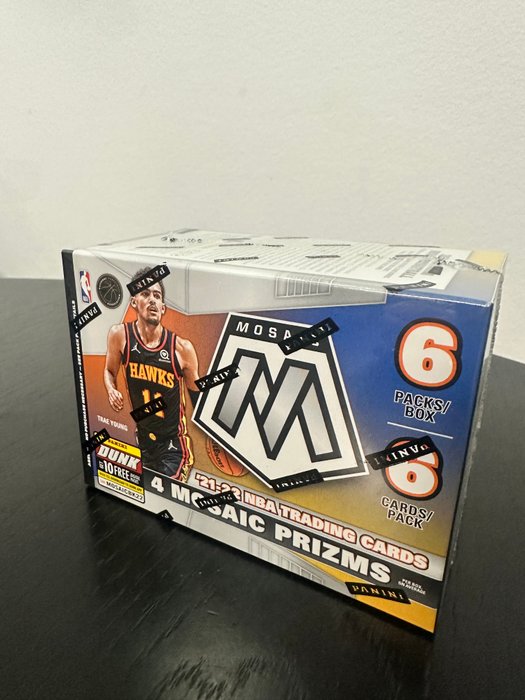 2021/22 Panini Mosaic NBA players 6 packs per box, 6 cards per pck - 1 Sealed box - Næsten så god som ny (NM)