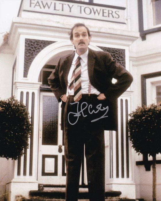 Fawlty Towers - Signed by John Cleese (Basil Fawlty)