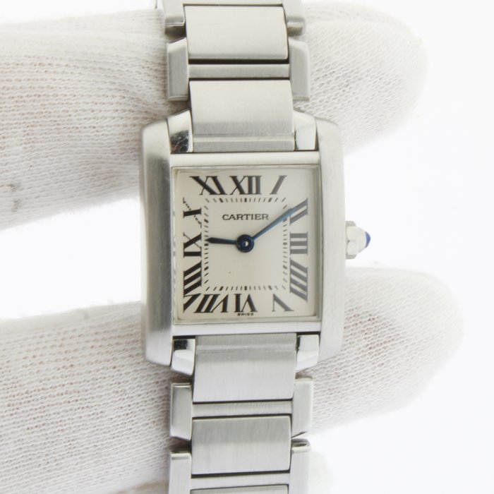 Cartier - Tank Française - 2384 - Kvinder - 1990-1999