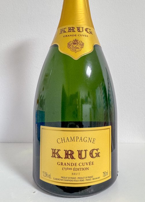 Krug, Grande Cuvée, 171 éme Édition - Champagne Brut - 1 Flaske (0,75L)