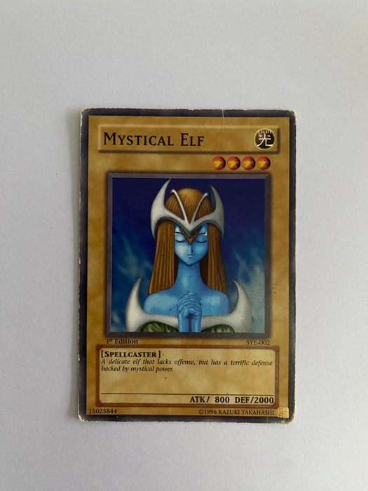 Konami - 1 Card - Yu-Gi-Oh! - mystical elf - E-Series