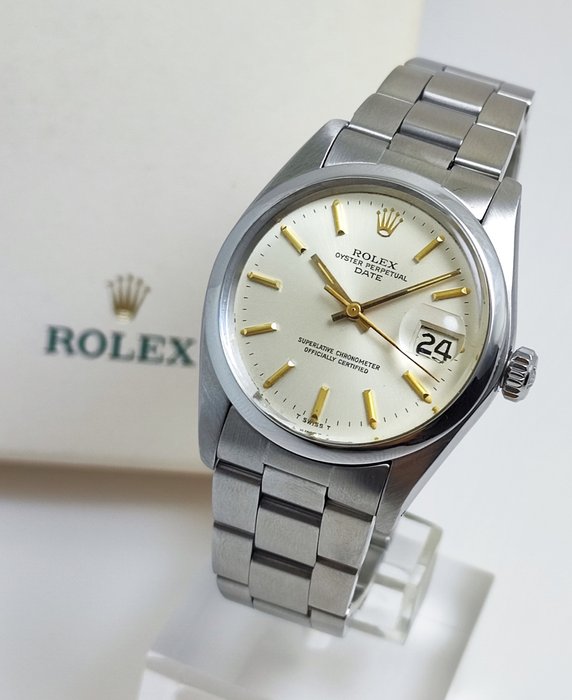 Rolex - Oyster Perpetual Date - Ref. 1500 - Mænd - 1976