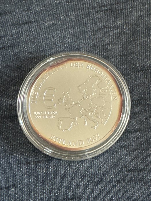 Estland. Silver medal 2007, Estland 1 Oz (.999)  (Ingen mindstepris)