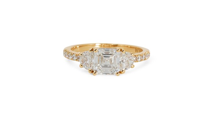 Ring Guld -  224ct tw Diamant (Natur) - Diamant