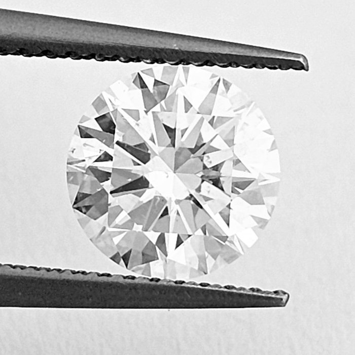 Diamant - 1.50 ct - Rund, GIA Certificeret - G - SI2