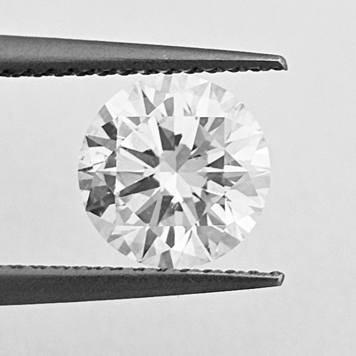 Diamant - 1.50 ct - Rund, GIA Certificeret - G - SI2